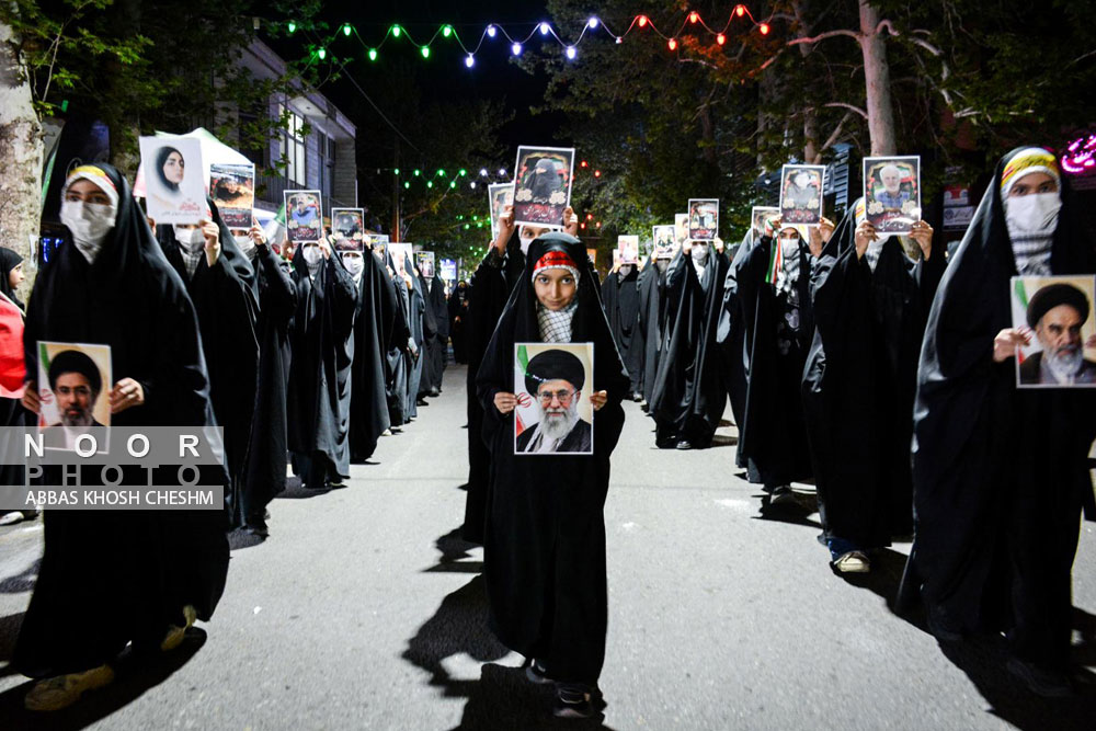 پنجاه و سومین شب مقاومت و رزمایش پسران و دختران جان فدای شهرستان محلات