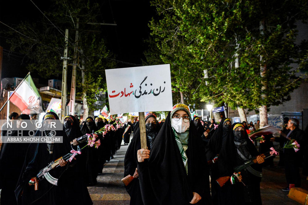 پنجاه و سومین شب مقاومت و رزمایش پسران و دختران جان فدای شهرستان محلات