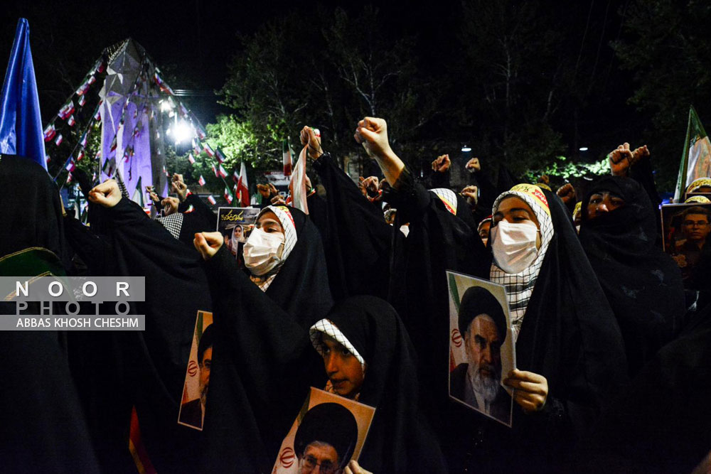پنجاه و سومین شب مقاومت و رزمایش پسران و دختران جان فدای شهرستان محلات