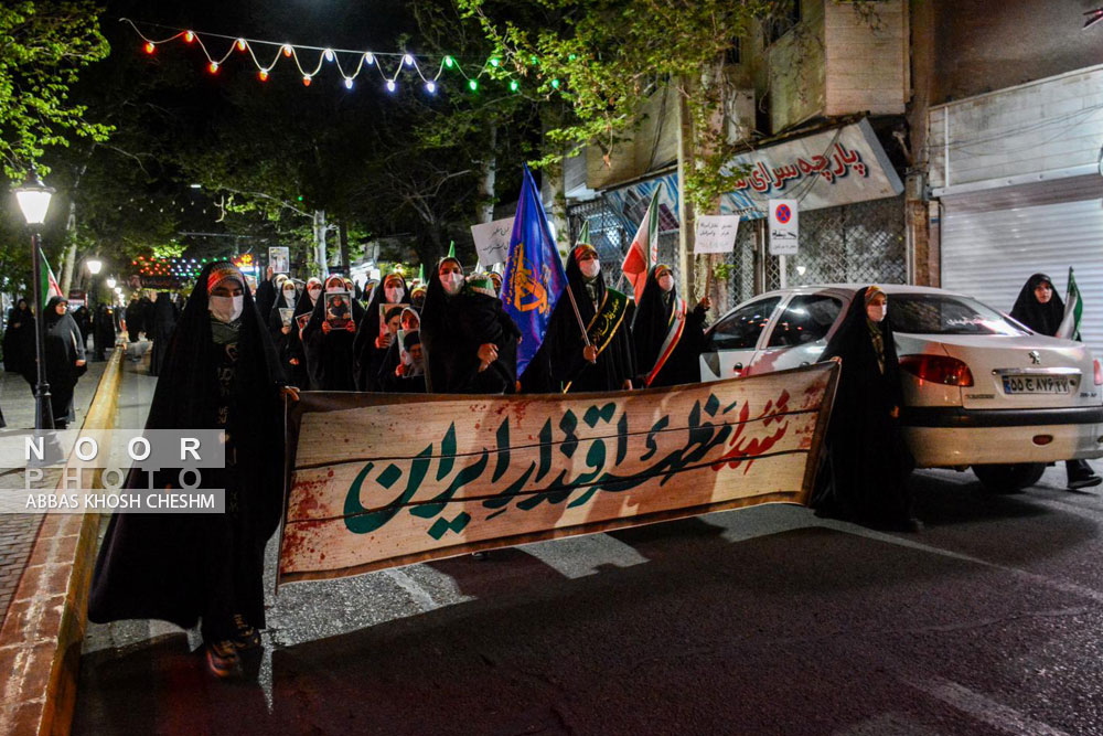 پنجاه و سومین شب مقاومت و رزمایش پسران و دختران جان فدای شهرستان محلات