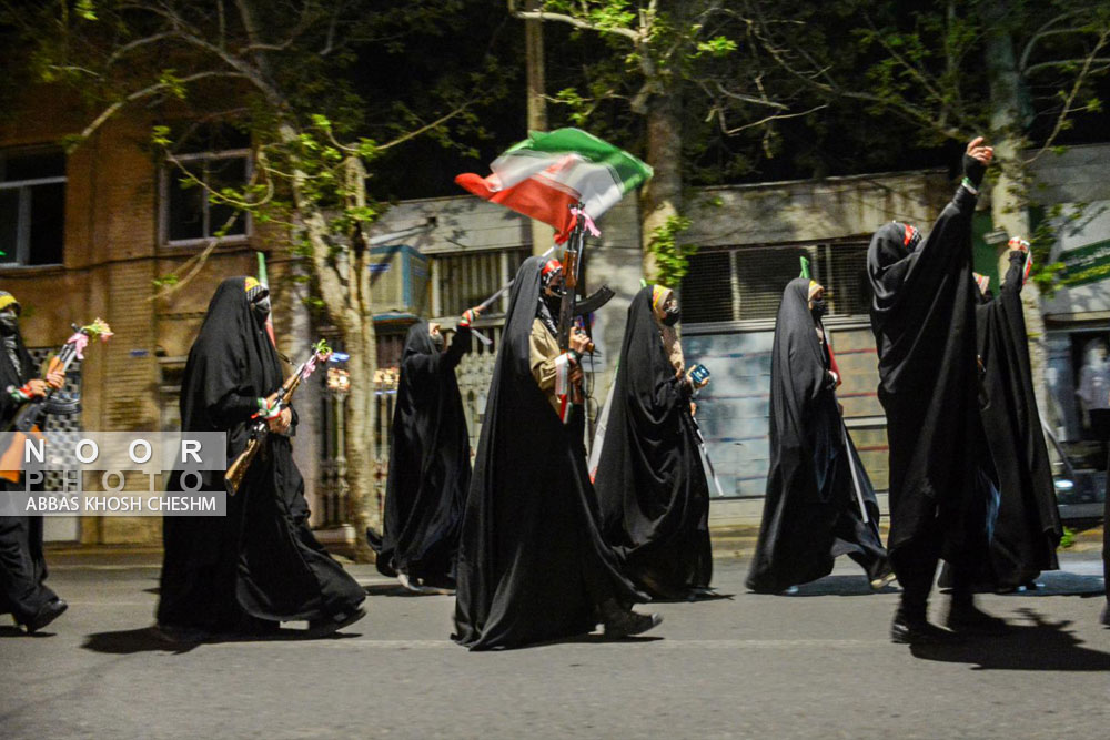 پنجاه و سومین شب مقاومت و رزمایش پسران و دختران جان فدای شهرستان محلات