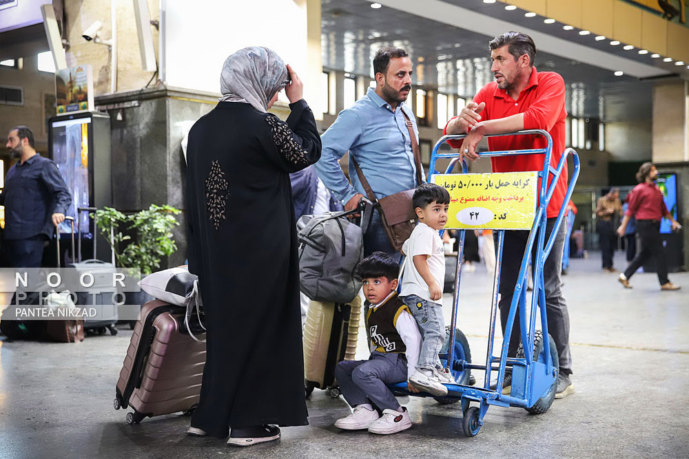 خدمات نظافتی شرکت بن ریل قطارهای مسافری
