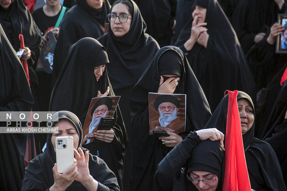 اقامه نماز و تشییع پیکر رهبر شهید انقلاب در قم