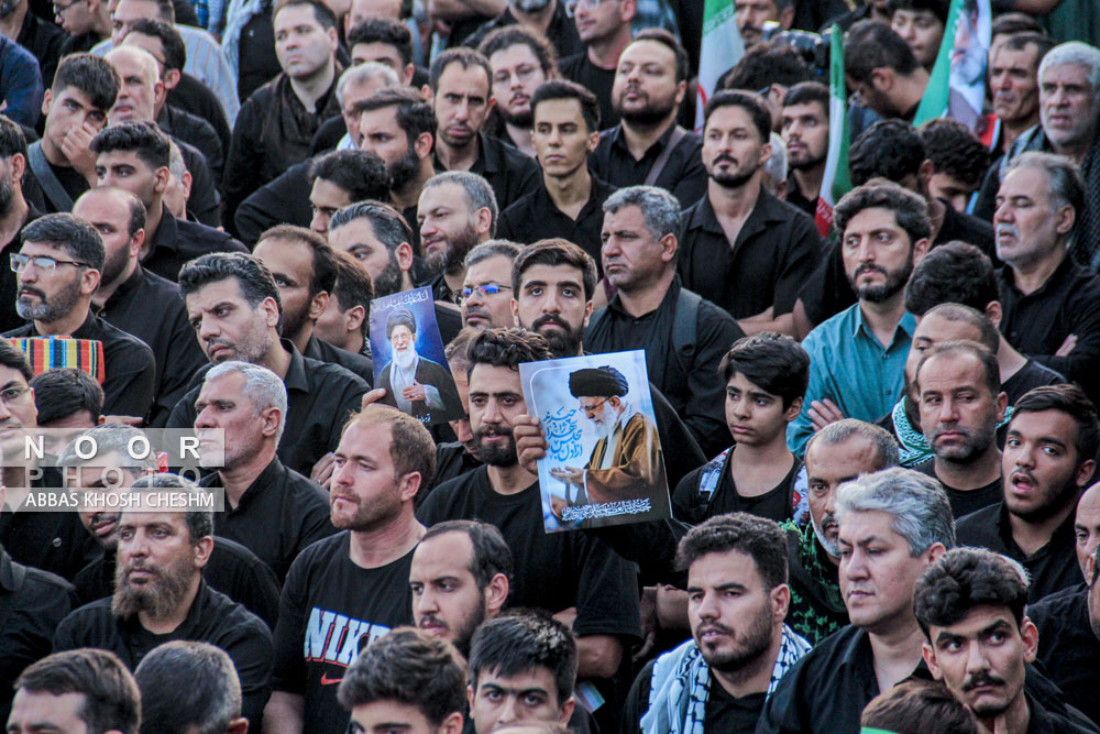 اقامه نماز و تشییع پیکر رهبر شهید انقلاب در قم