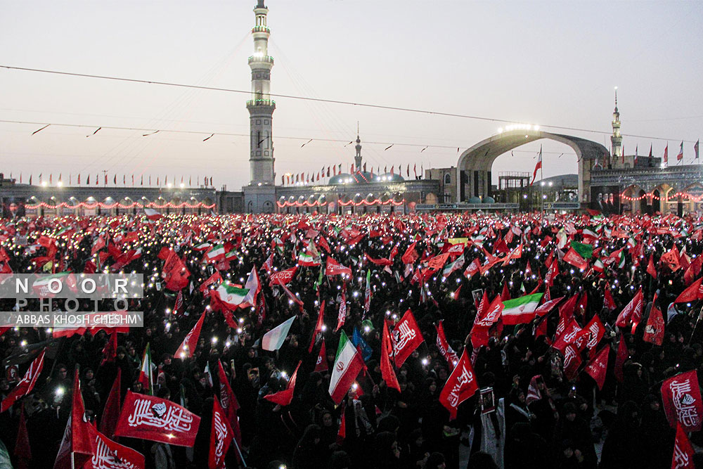 اقامه نماز و تشییع پیکر رهبر شهید انقلاب در قم