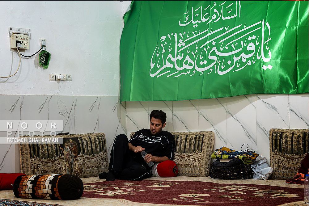 عبور زائران اربعین حسینی از مرز چذابه