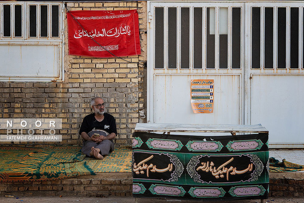 عبور زائران اربعین حسینی از مرز چذابه
