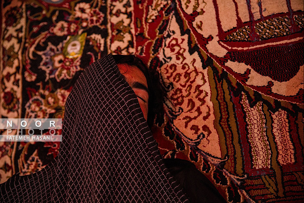 خوابیدن در مواکب اربعین حسینی